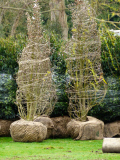 Builders ordered to remove new fencing at home of George Clooney and Amal Alamuddin in Sonning-on-Thames, Berkshire, Britain - 30 Mar 2015