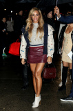 Beyonce arrives at a Chanel Fashion Show