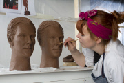 Life-size chocolate Benedict Cumberbatch to promote launch of TV channel 'Drama' on uktvplay.co.uk, Britain - 01 Apr 2015