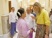 Königin Maxima auf Besuch in Myanmar 