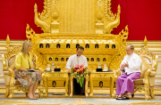 Königin Maxima auf Besuch in Myanmar 
