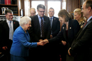 George III Project launch, Windsor Castle, Berkshire, Britain - 01 Apr 2015