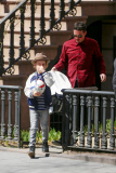 Liv Tyler and her boys get ready to skip town during Easter