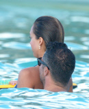 Jessica Alba enjoys snorkeling session in St Barts