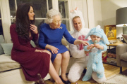 Royal lookalikes by Alison Jackson at Easter - Apr 2015