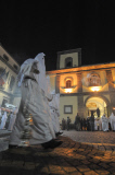 Traditiona Holy week Good Friday procession in Sorrento Italy