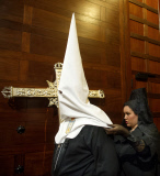 Virgin of Solitude Crowned procession, Alcala de Henares, Madrid, Spain - 03 Apr 2015