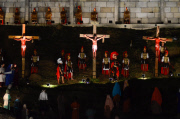 Brazil: A stage play presentation of '' Passion Play''