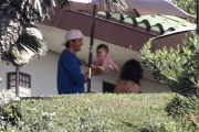 *EXCLUSIVE* **NO WEB** Ashton Kutcher and Mila Kunis introduce baby Wyatt to their celebrity friends  **MUST CALL FOR PRICING**