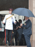 Prince Harry arrives for military duty, Canberra, Australia - 05 Apr 2015