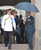 Prince Harry arrives for military duty, Canberra, Australia - 05 Apr 2015