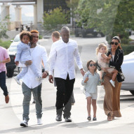 The Kardashian family celebrates Easter Sunday in Style