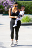 Kim Kardashian and North West are joined at the hip for ballet class