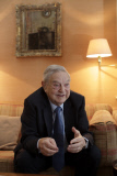 Business magnate George Soros