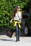Cara Santana ends a business meeting ahead of the weekend