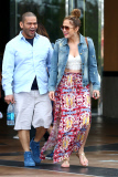 *EXCLUSIVE* Jennifer Lopez bares her tone abs during shopping trip in Calabasas