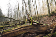 Waldgeist Bodypainting mit Model Mandy