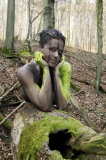 Waldgeist Bodypainting mit Model Mandy