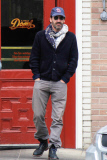 *EXCLUSIVE* Jon Hamm keeps it under wraps after lunch