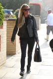 Denise Van Outen out and about, London, Britian - 09 Apr 2015
