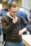 Apple Watch preview at the Apple Store Covent Garden, London, Britain - 10 Apr 2015