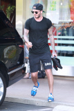 David Beckham fights for a parking space after his Soul Cycle workout - Part 2