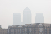 Smog over London, Britain - 10 Apr 2015