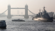 Smog over London, Britain - 10 Apr 2015