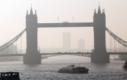 Smog over London, Britain - 10 Apr 2015