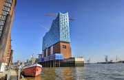 Die Elbphilharmonie in der HafenCity in Hamburg
