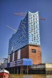 Die Elbphilharmonie in der HafenCity in Hamburg