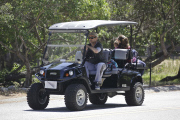 *EXCLUSIVE* Robert Downey Jr. takes family for Joy Ride