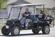 *EXCLUSIVE* Robert Downey Jr. takes family for Joy Ride