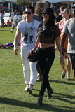 Shaun White and Sarah Barthel enjoy a beautiful day at Coachella