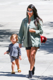*EXCLUSIVE* Kourtney Kardashian enjoys single motherhood with her kids