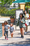*EXCLUSIVE* Kourtney Kardashian enjoys single motherhood with her kids