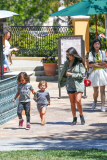 *EXCLUSIVE* Kourtney Kardashian enjoys single motherhood with her kids