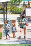 *EXCLUSIVE* Kourtney Kardashian enjoys single motherhood with her kids
