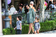 *EXCLUSIVE* Kourtney Kardashian enjoys single motherhood with her kids