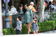 *EXCLUSIVE* Kourtney Kardashian enjoys single motherhood with her kids
