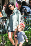 *EXCLUSIVE* Kourtney Kardashian enjoys single motherhood with her kids
