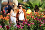 Gigi Hadid and Cody Simpson hold hands at Coachella