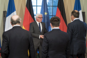 Vierer-Aussenministertreffen zum Ukraine-Konflikt in der Villa Borsig
