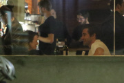 *EXCLUSIVE* Rachel McAdams and Jake Gyllenhaal have an intimate conversation over dinner **MUST CALL FOR PRICING**
