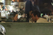 *EXCLUSIVE* Rachel McAdams and Jake Gyllenhaal have an intimate conversation over dinner **MUST CALL FOR PRICING**
