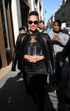 EXCLUSIVE: Alicia Keys leaves her hotel