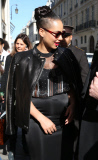 EXCLUSIVE: Alicia Keys leaves her hotel