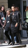 EXCLUSIVE: Alicia Keys leaves her hotel