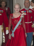 Queen Margarethe II 75th birthday dinner, Christiansborg Palace, Copenhagen, Denmark - 15 Apr 2015