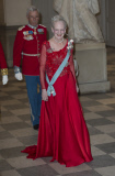Queen Margarethe II 75th birthday dinner, Christiansborg Palace, Copenhagen, Denmark - 15 Apr 2015